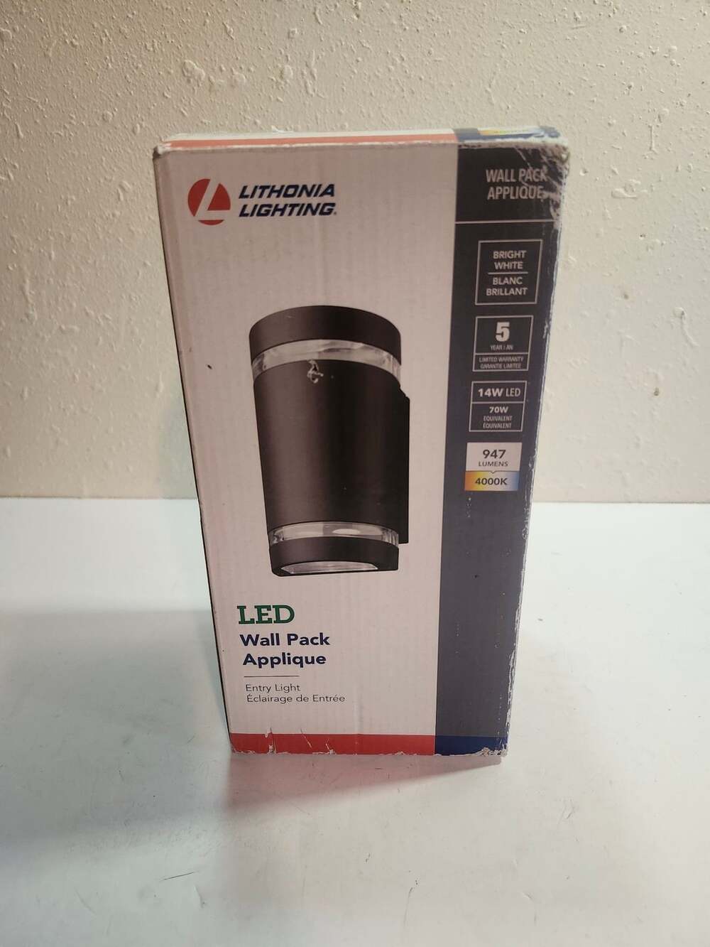 Lithonia Lighting OLCW2 14W LED Cylinder Wall Pack Sconce
